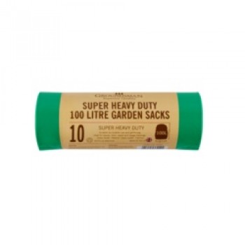 Super Heavy Duty Garden Sacks - 100L - Roll of 10