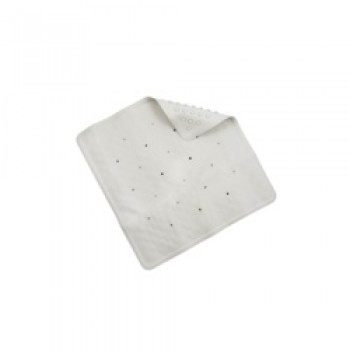 Basics Rubber Shower Mat - White