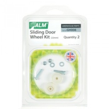 Greenhouse Sliding Door Wheel Kit - 22mm