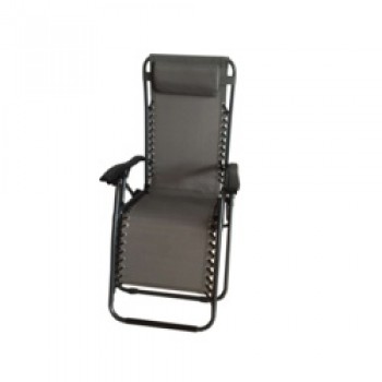 Zero Gravity Chair - Grey / Black