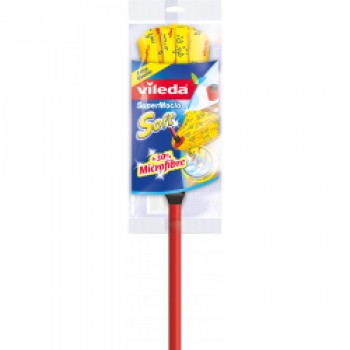 Supermocio Soft Head & Handle Mop - Single + Refill