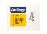 Round Wire Nails - Bright Steel (Box Pack) - 25mm
