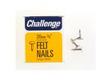Felt - Extra Large - Head Clout Nails - Galvanised (Box Pack) - 20mm