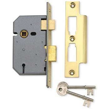 3 Lever Mortice Sashlock - Satin Chrome Finish 3