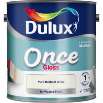 Once Gloss 2.5L - Pure Brilliant White