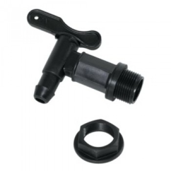 Water Butt Replacement Tap - Black Water Butt Replacement Tap - Black