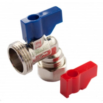 Angled Valve (Hot/Cold) - 15mm x 3/4 BSP