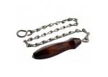High Level Chain Pull - Galvanised Chain/Wooden Handle