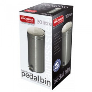 Pedal Bin Stainless Steel - 30L