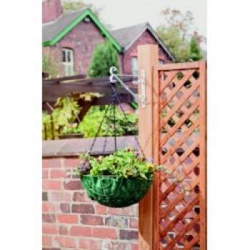 Hanging Basket Bracket - 35cm/14 White Hanging Basket Bracket - 35cm/14 White