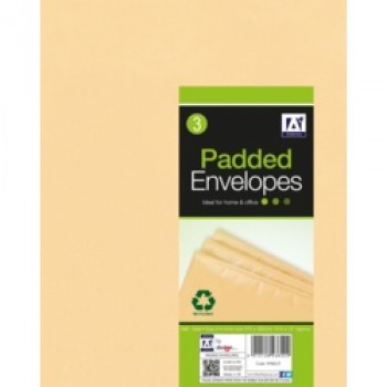 Padded Brown Envelopes - 290 x 370 Pack 3