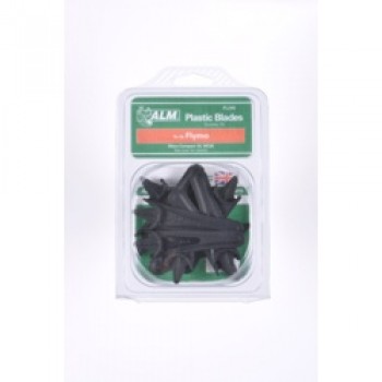 Plastic Blades with Half-Moon Mounting - Pack of 10 Plastic Blades with Half-Moon Mounting - Pack of 10