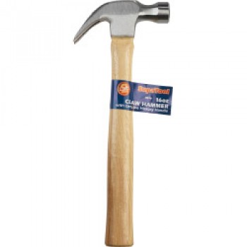 Claw Hammer With Wooden Shaft - 16oz Claw Hammer With Wooden Shaft - 16oz