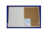 Combi Boards (half Cork / half Write-on/Wipe-off) - 60cm x 40cm